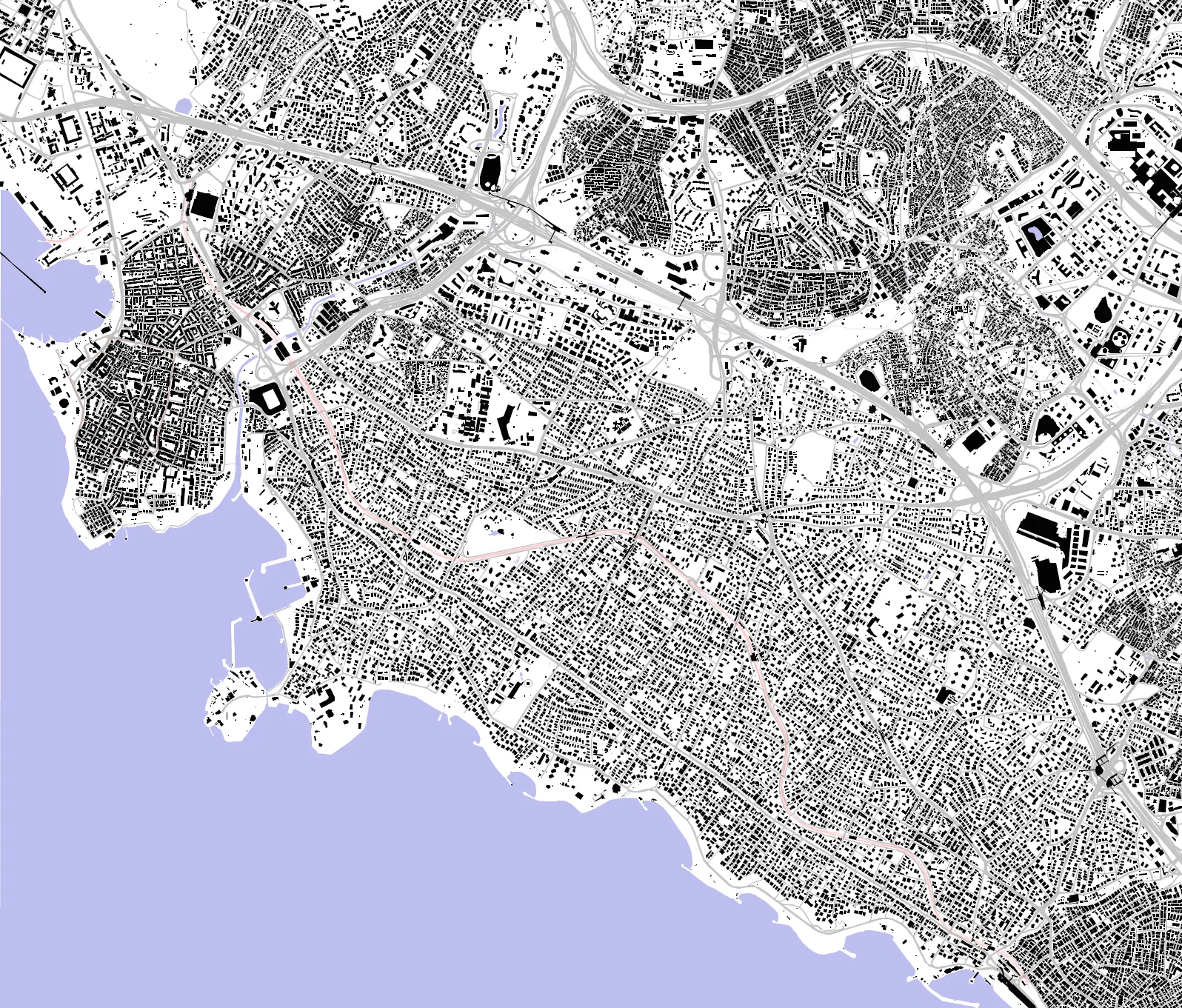 Kadıköy figure ground plan