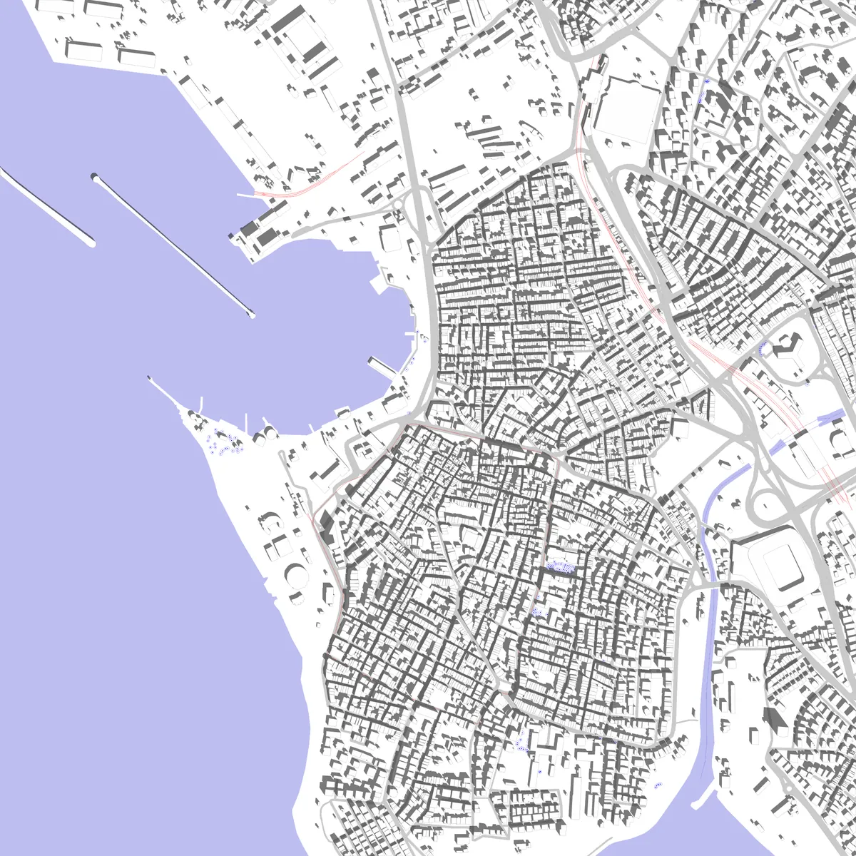 Kadıköy site plan (2.5 km)
