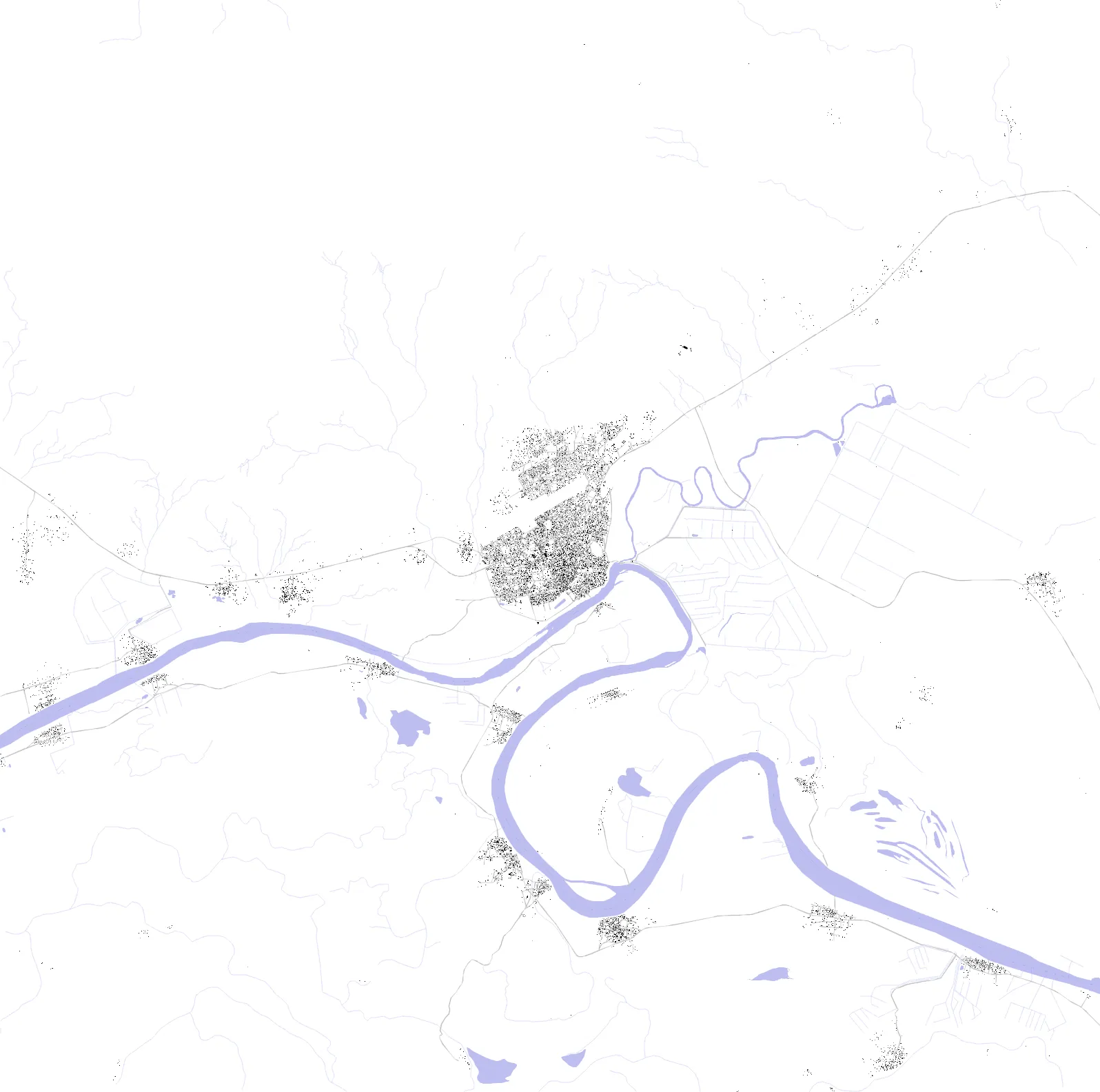 Kaédi figure ground plan