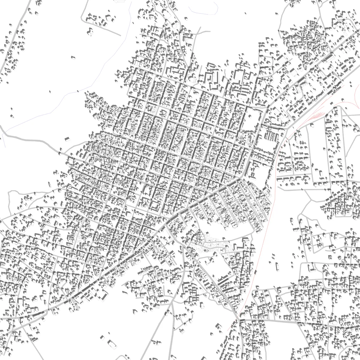 Kafanchan site plan (2.5 km)