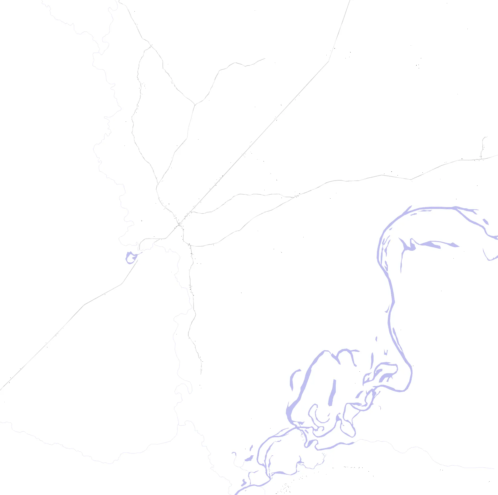 Kafue figure ground plan