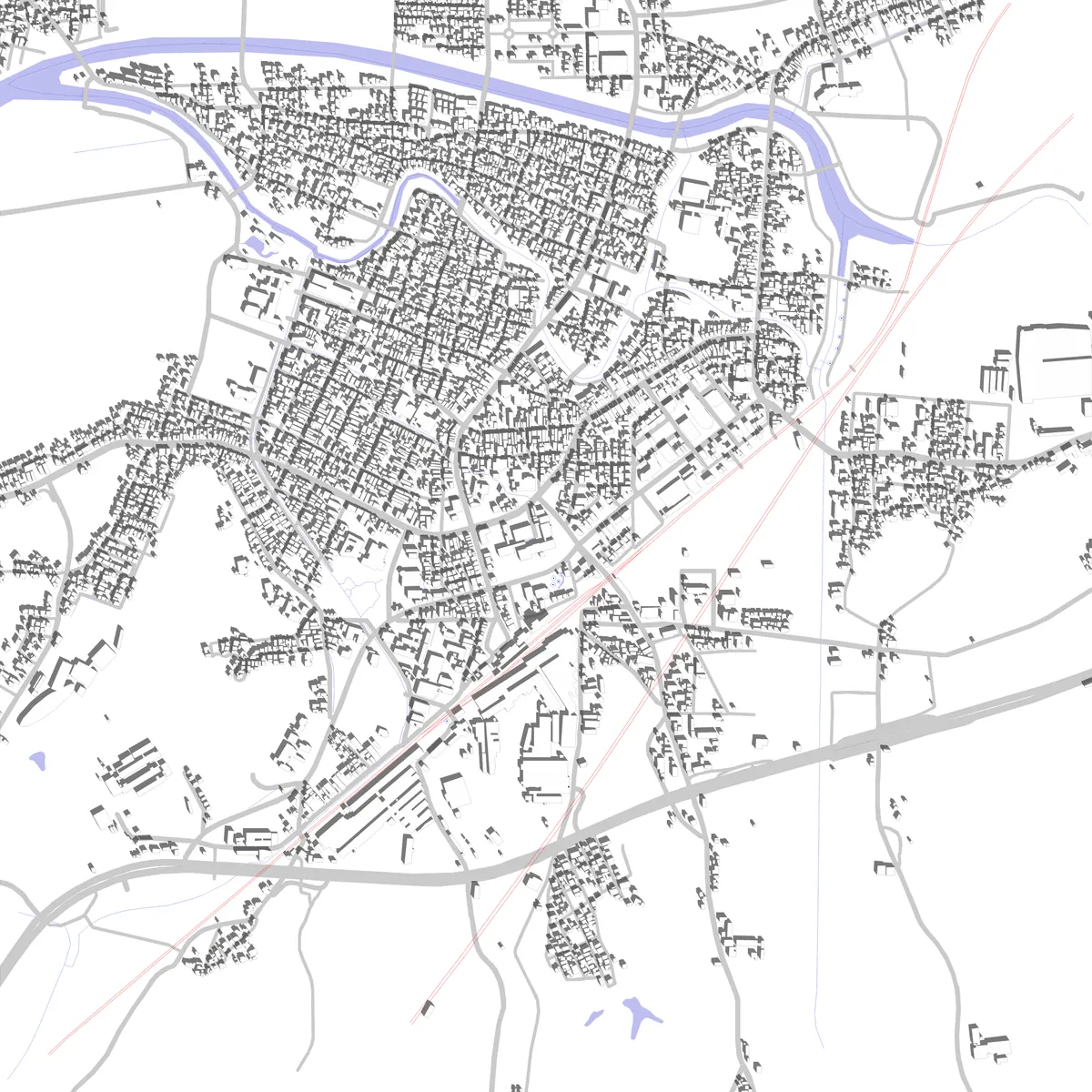 Kaga site plan (2.5 km)