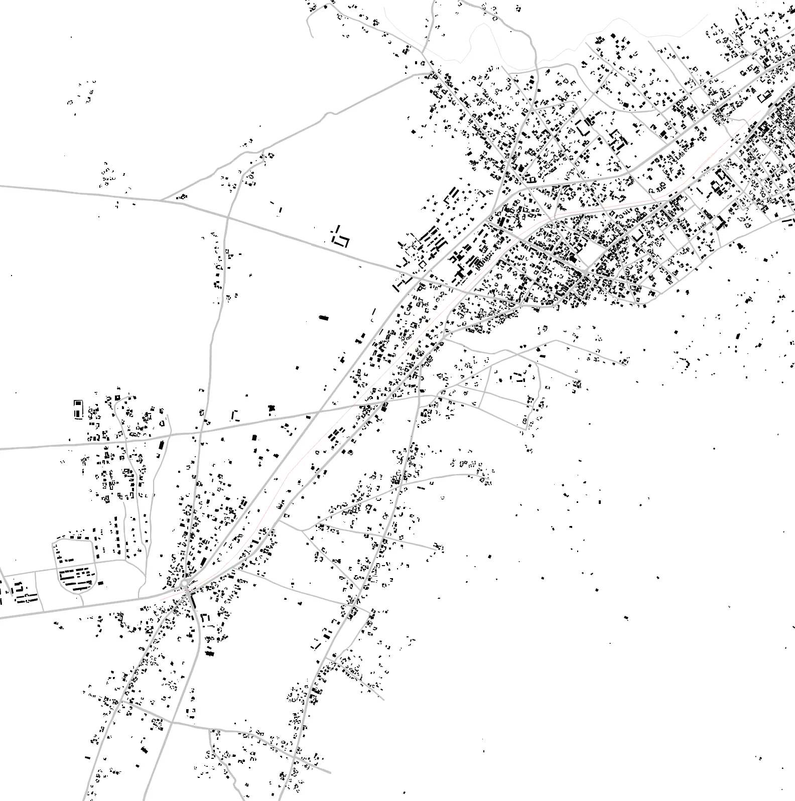 Kagoro figure ground plan