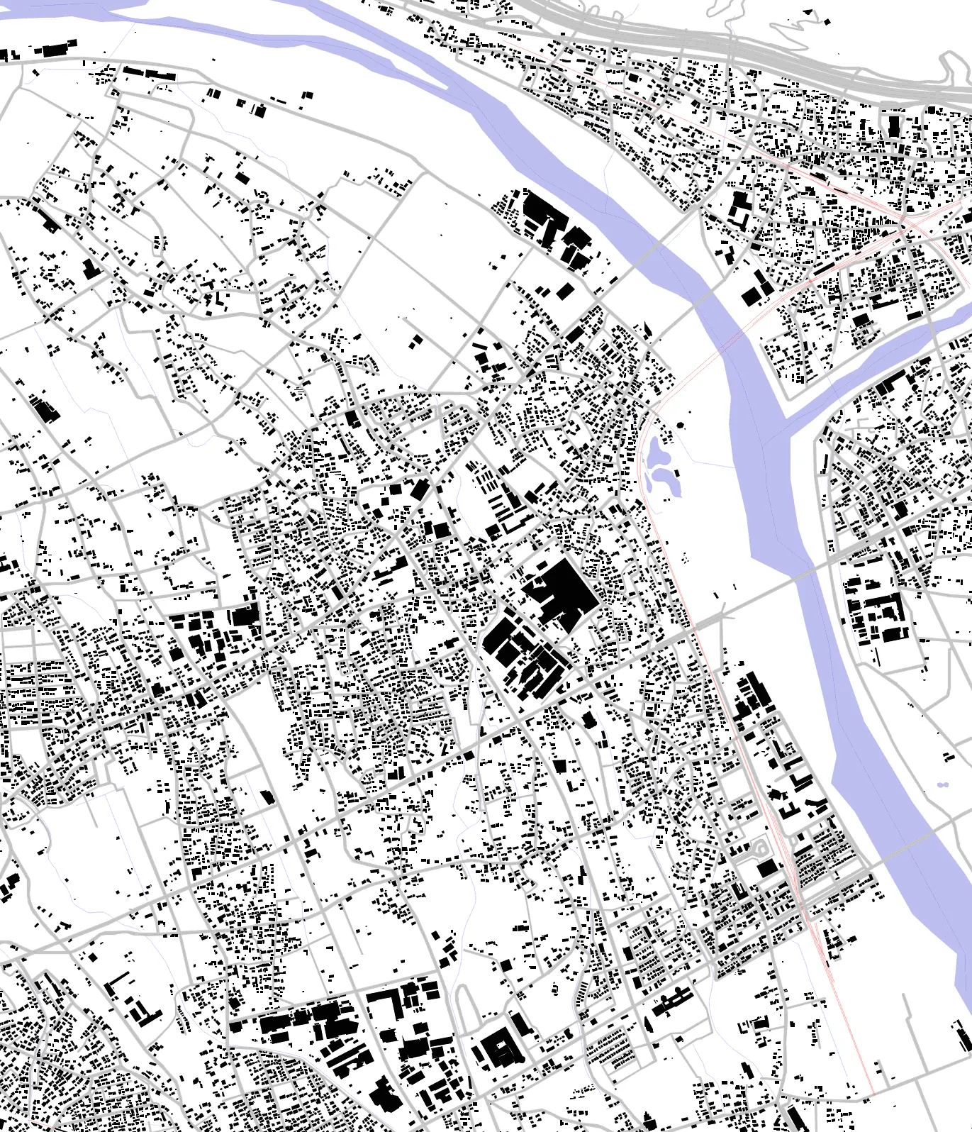 Kaisei figure ground plan