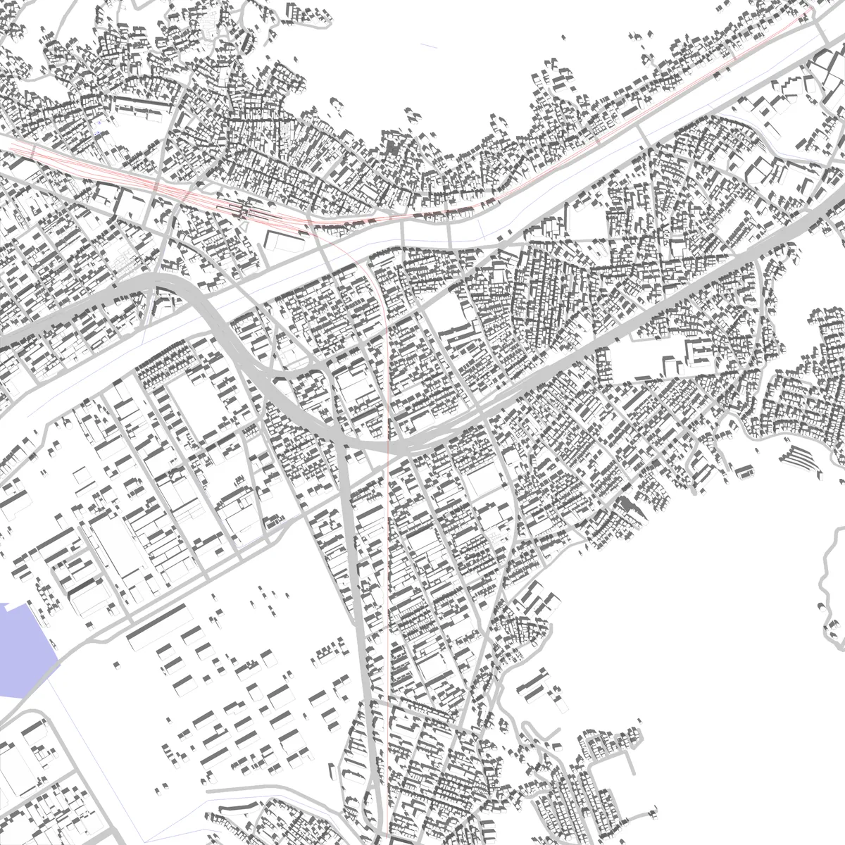 Kaita site plan (2.5 km)