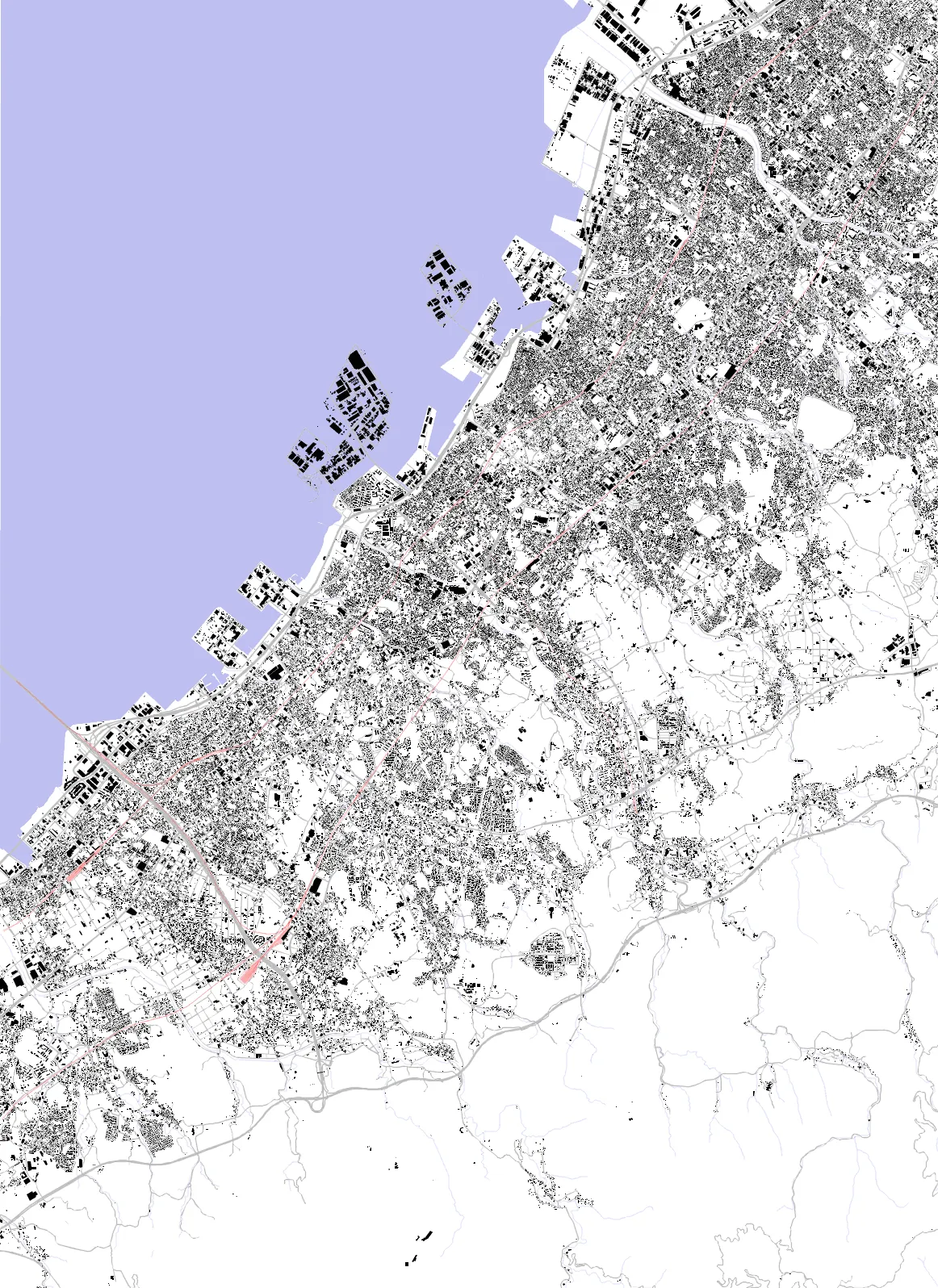 Kaizuka figure ground plan
