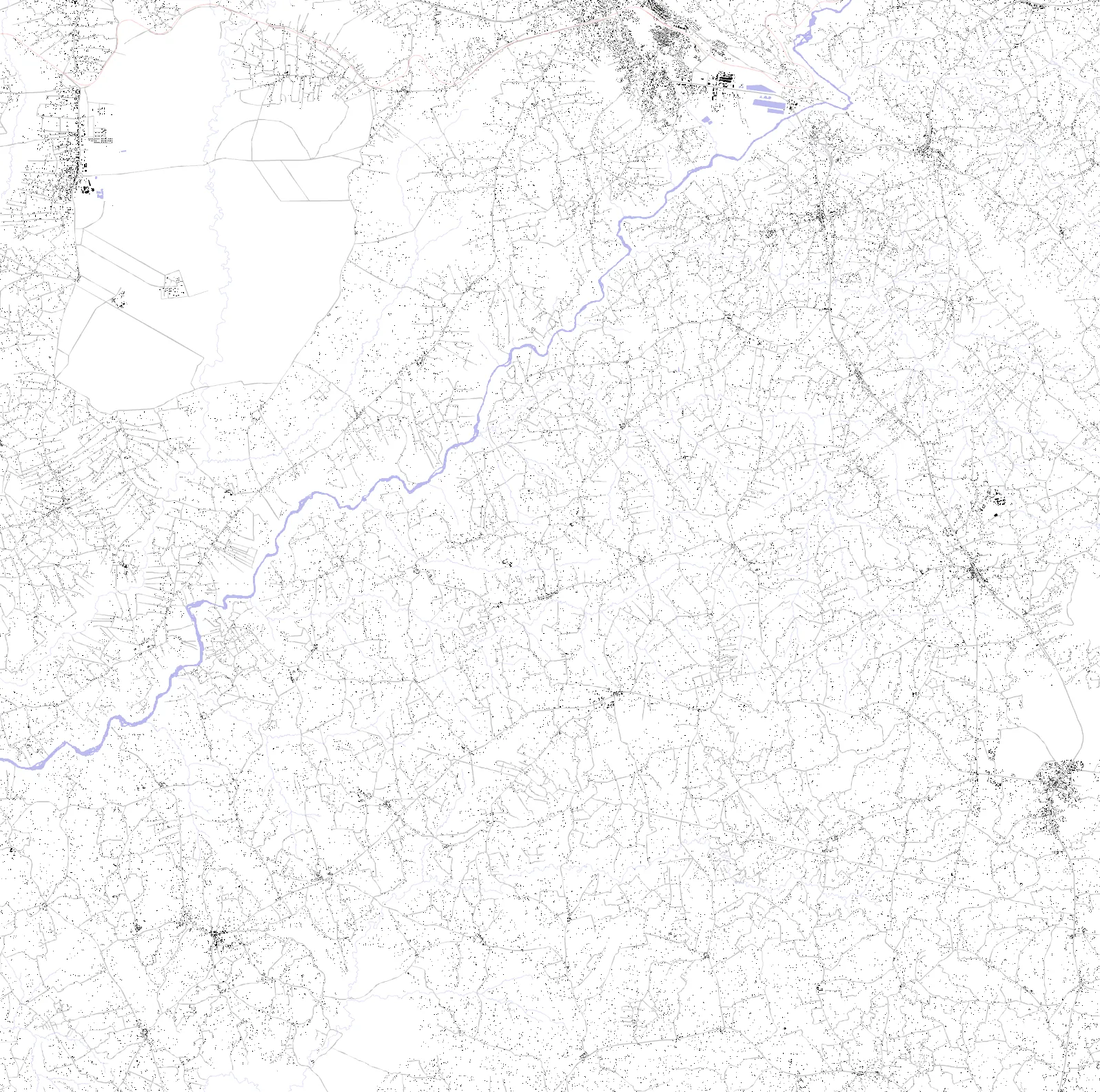 Kakamega figure ground plan