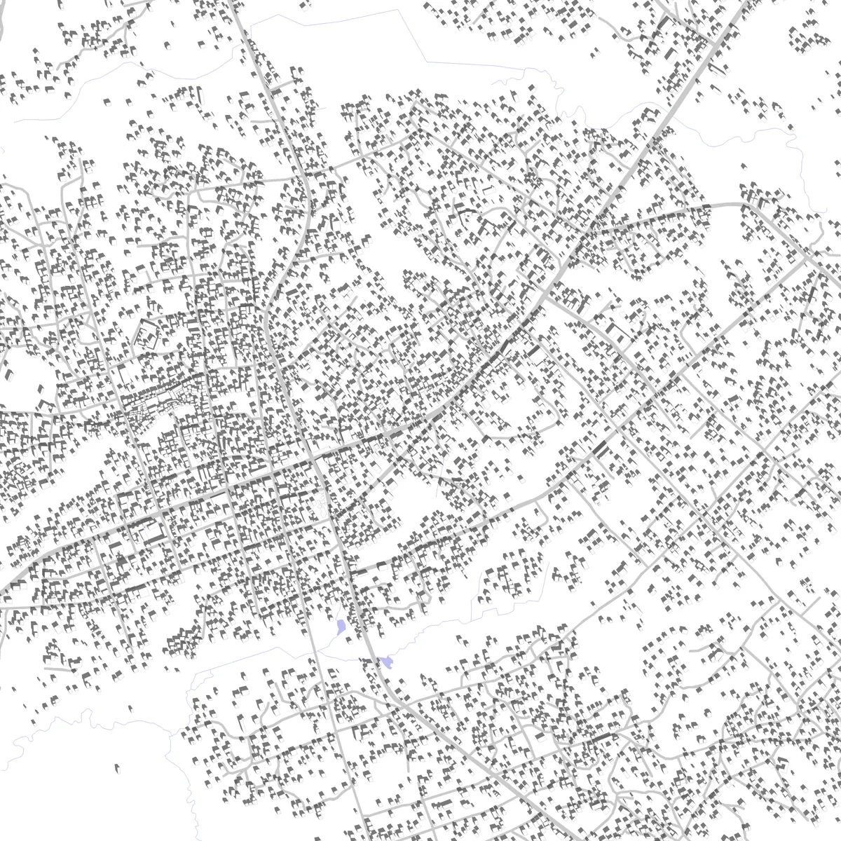 Kakata Lageplan (2,5 km)