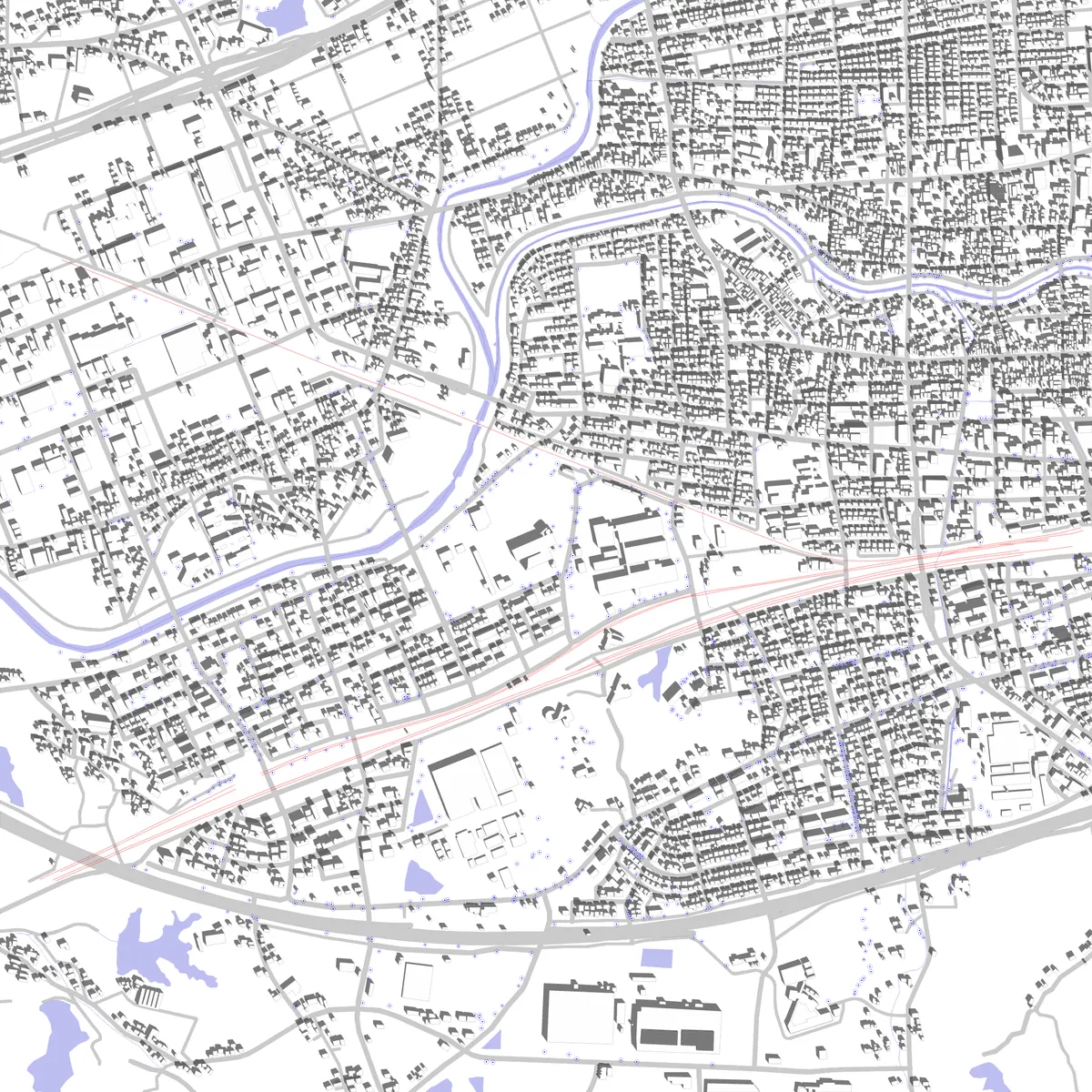 Kakegawa site plan (2.5 km)
