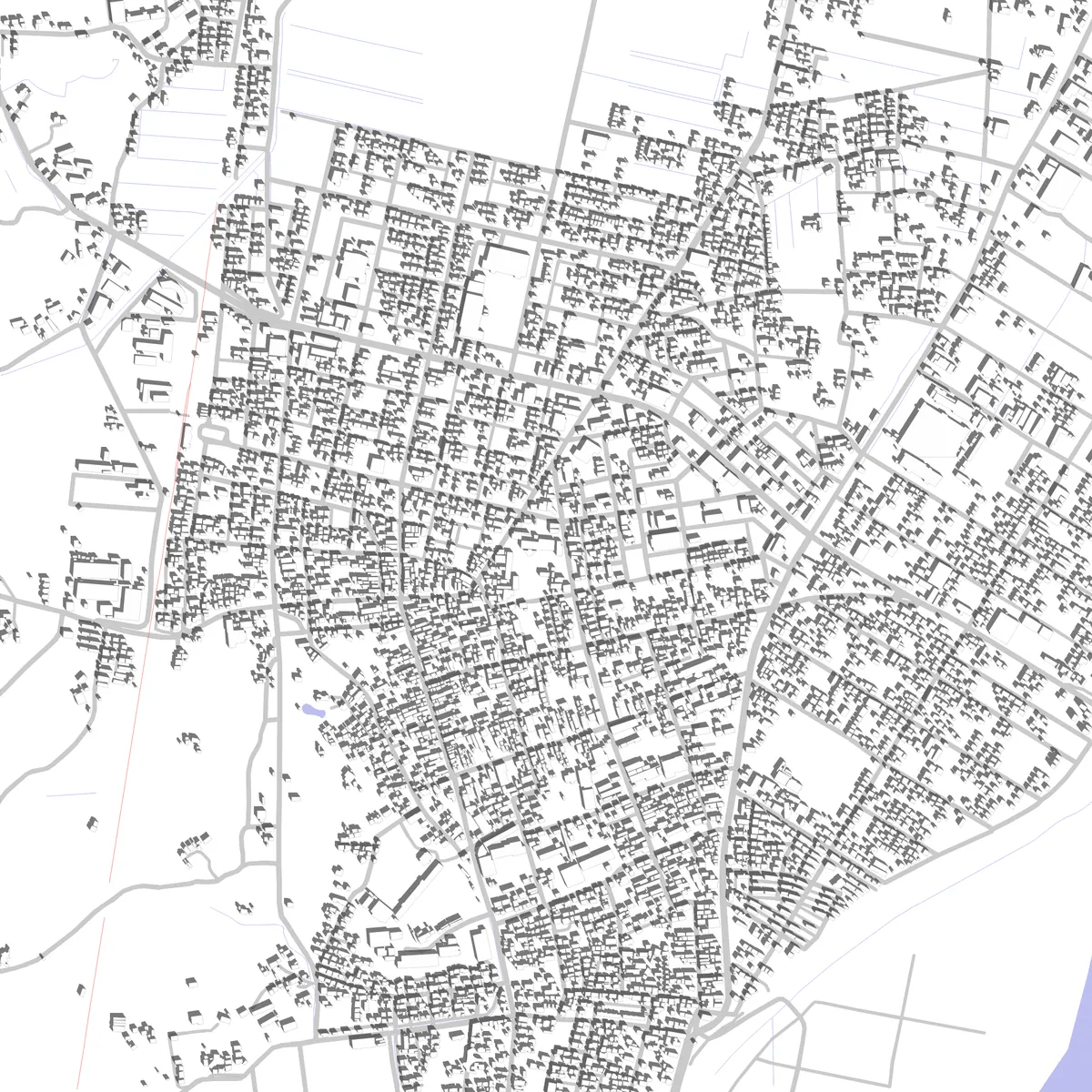 角田 敷地図 (2.5 km)