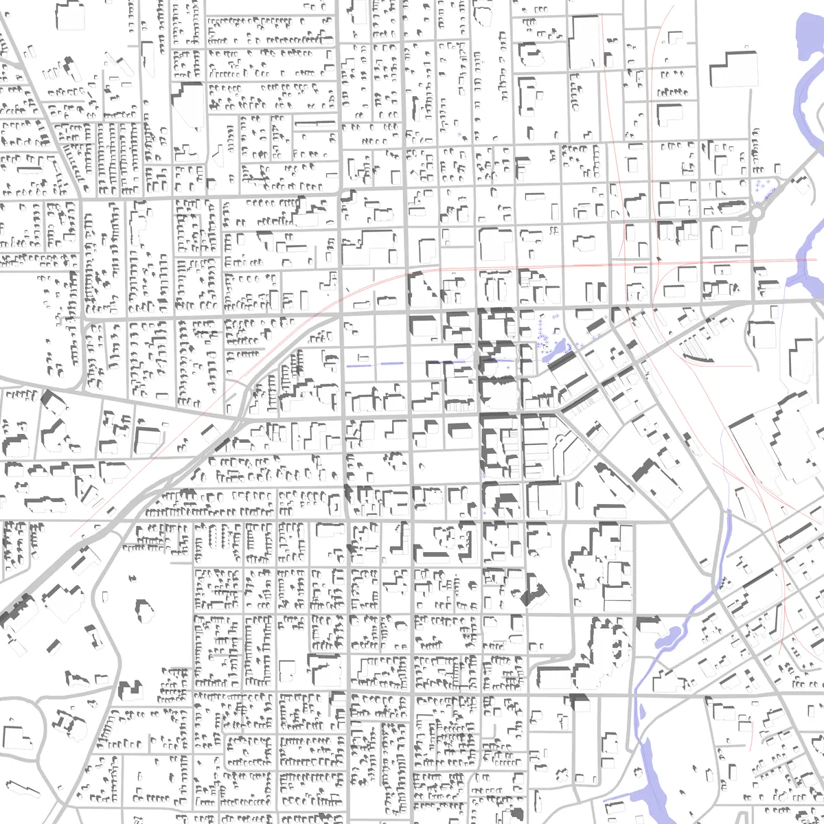 Kalamazoo site plan (2.5 km)