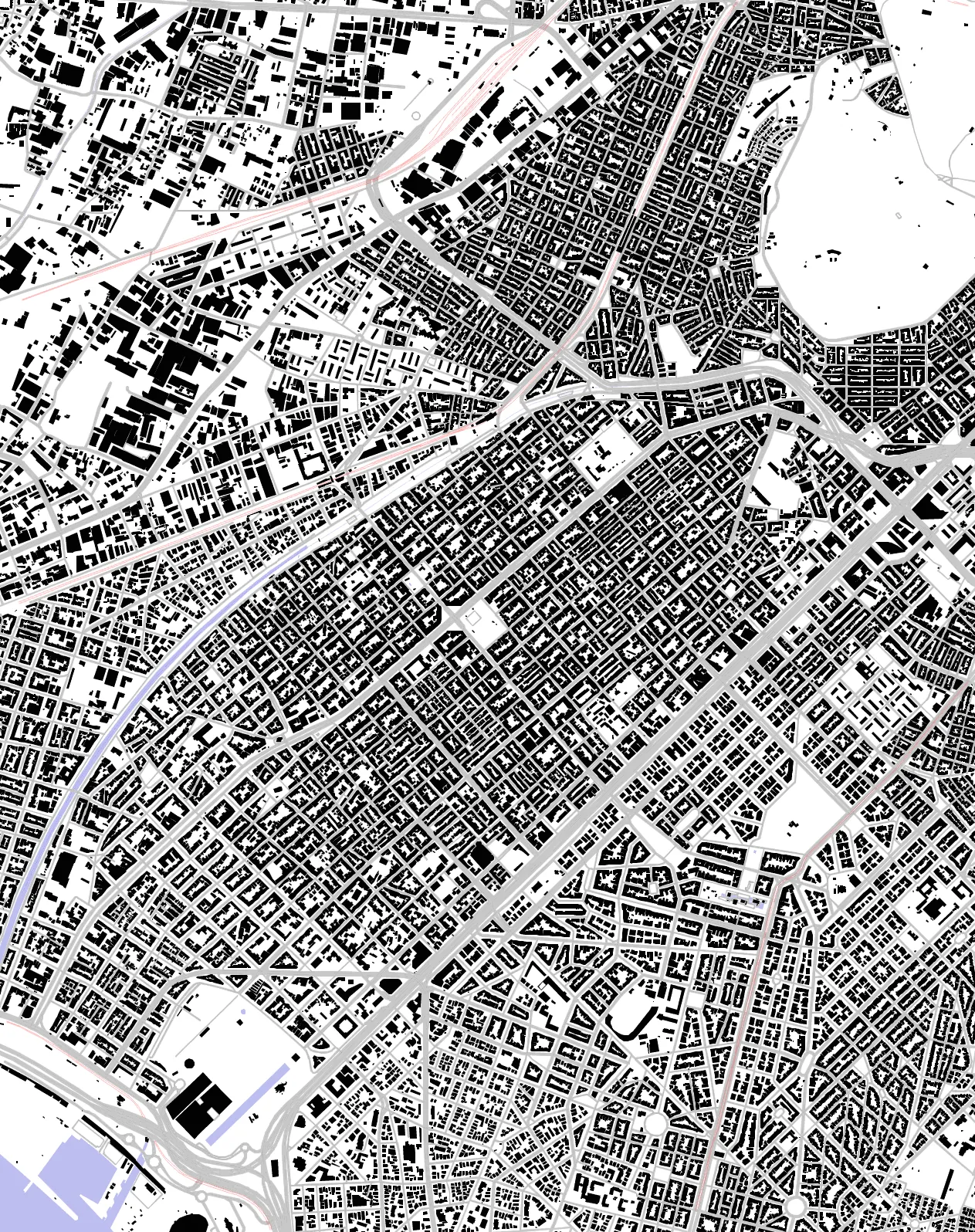 Kallithea figure ground plan