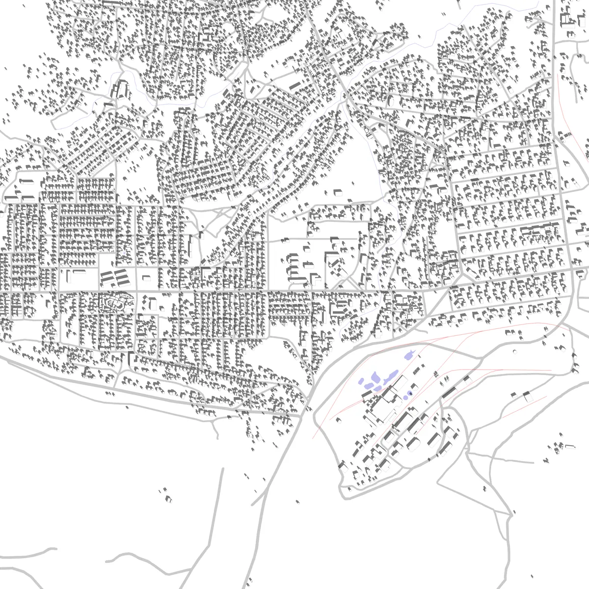Kambove plan de situation (2,5 km)