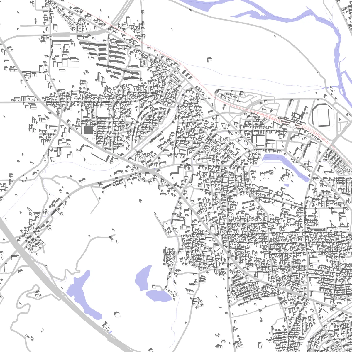 Kameoka site plan (2.5 km)