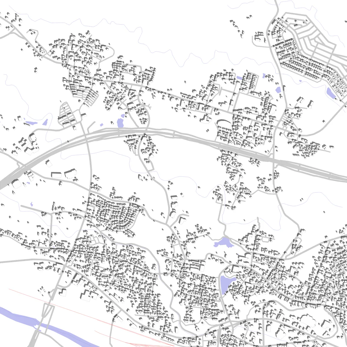 Kameyama site plan (2.5 km)