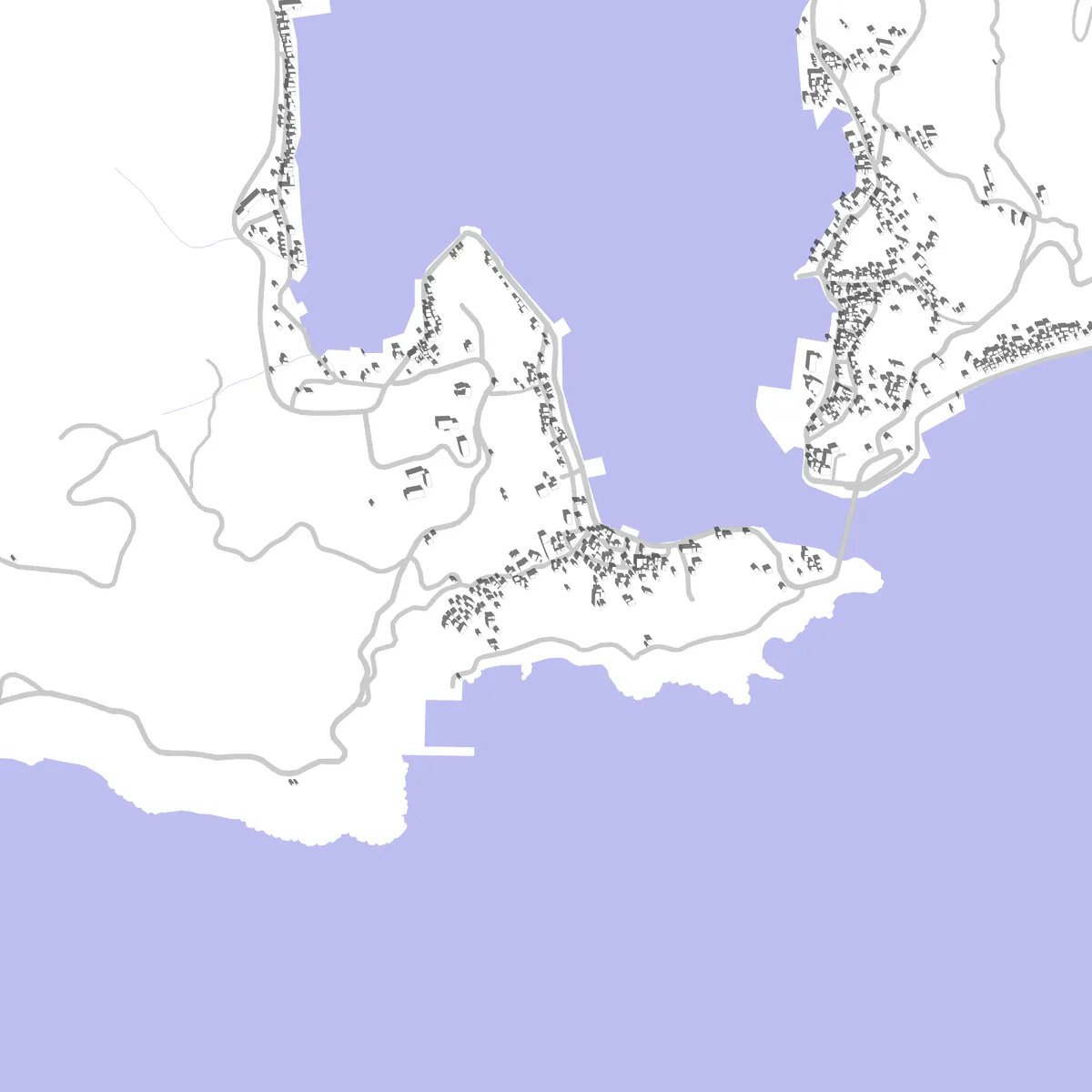 Kaminoseki site plan (2.5 km)