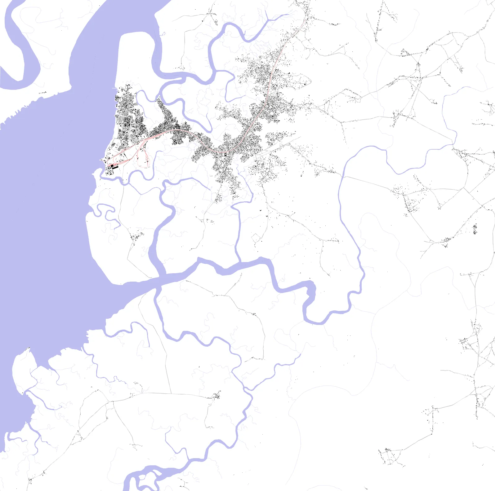 Kamsar Schwarzplan