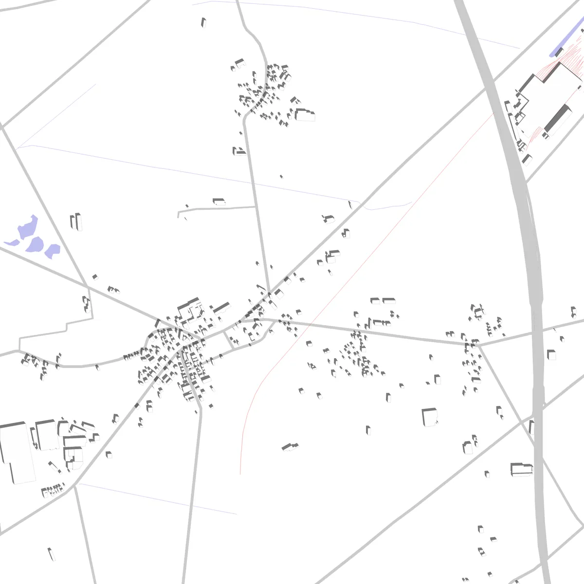 Kanding site plan (2.5 km)