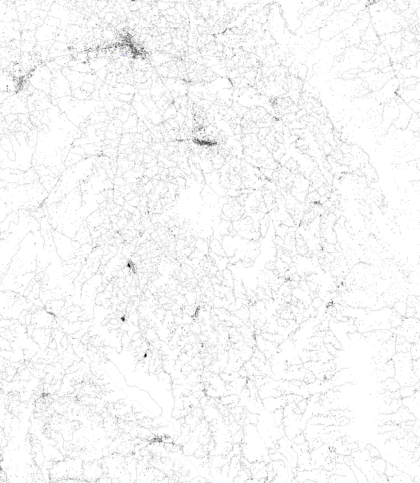Kangundo figure ground plan