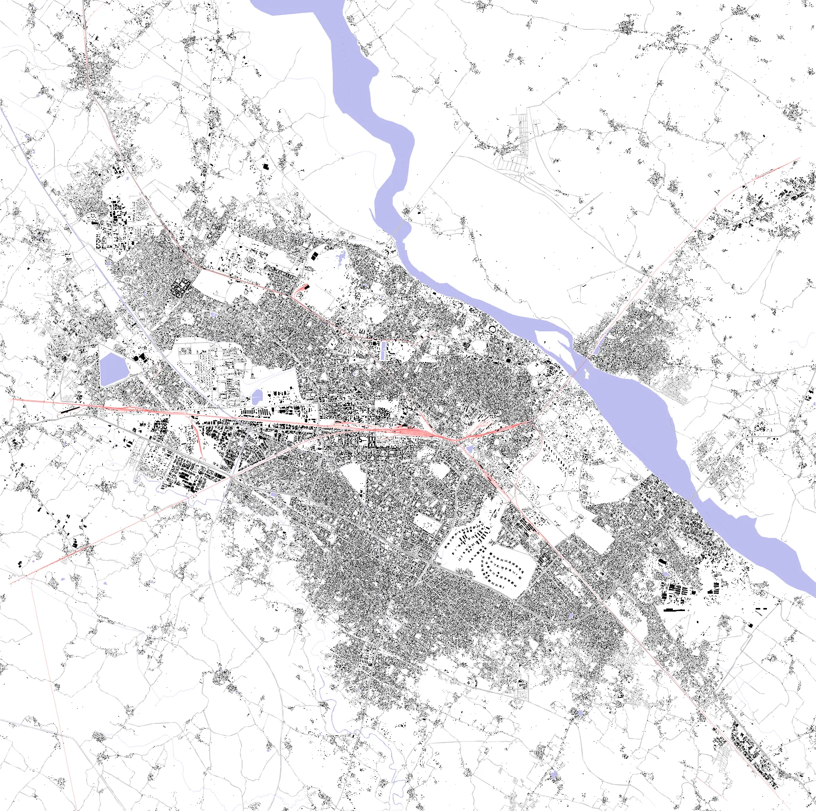 Kanpur Schwarzplan