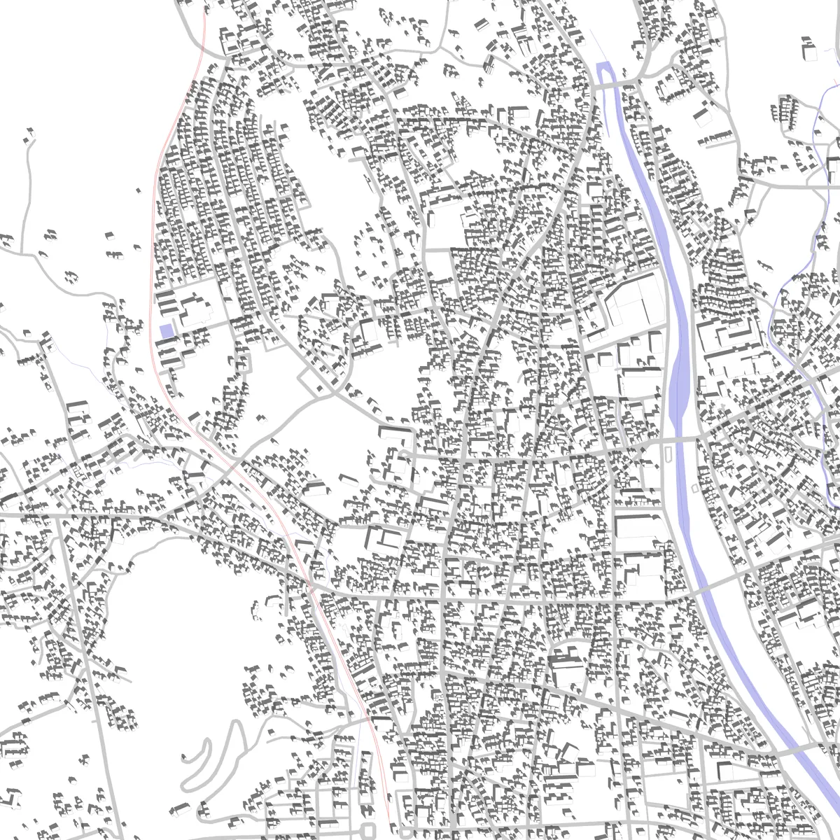 Kanuma site plan (2.5 km)