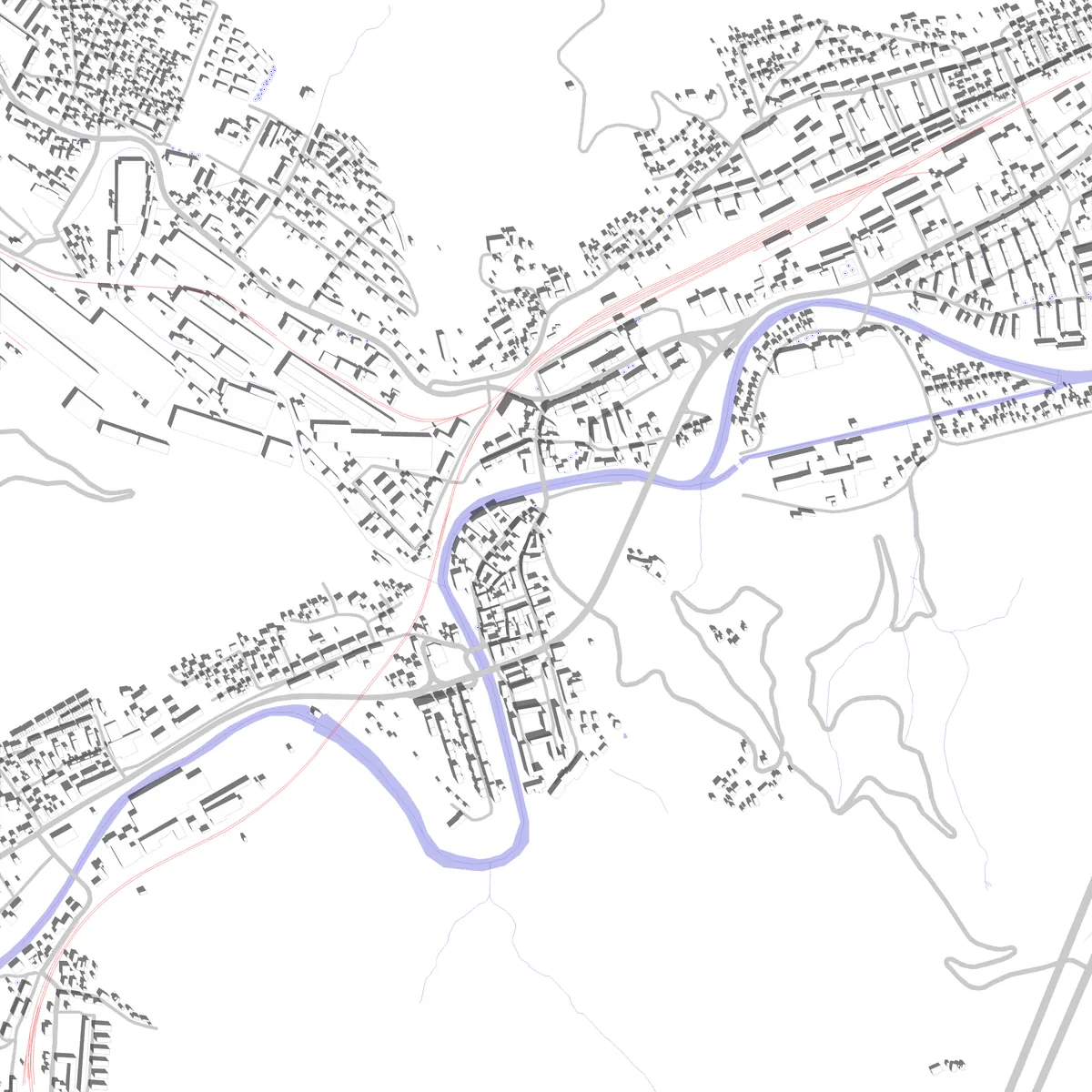 Kapfenberg site plan (2.5 km)