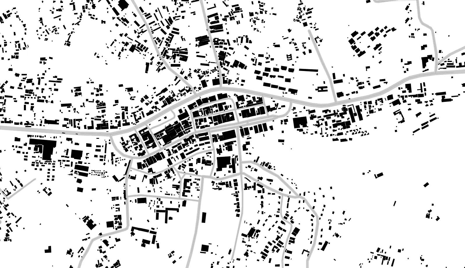 Kapsabet figure ground plan