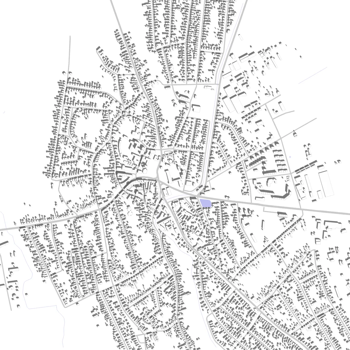 Kapuvár site plan (2,5 km)