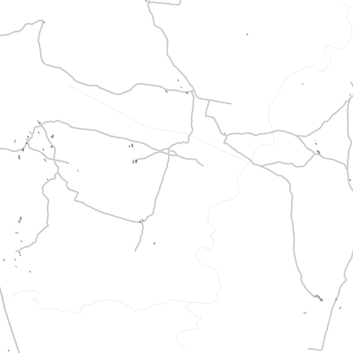 Kara plan de situation (2,5 km)