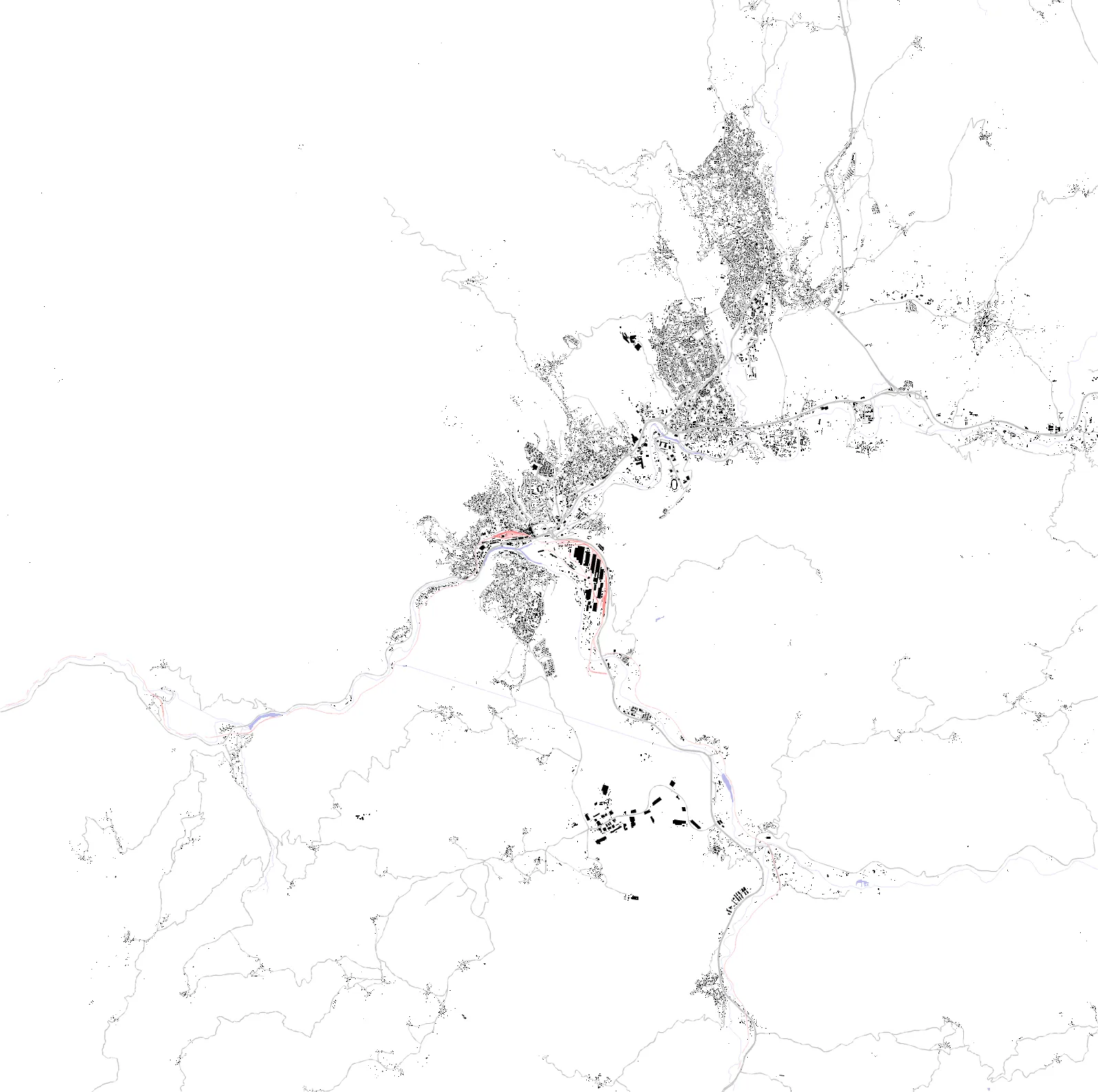 Karabük Schwarzplan
