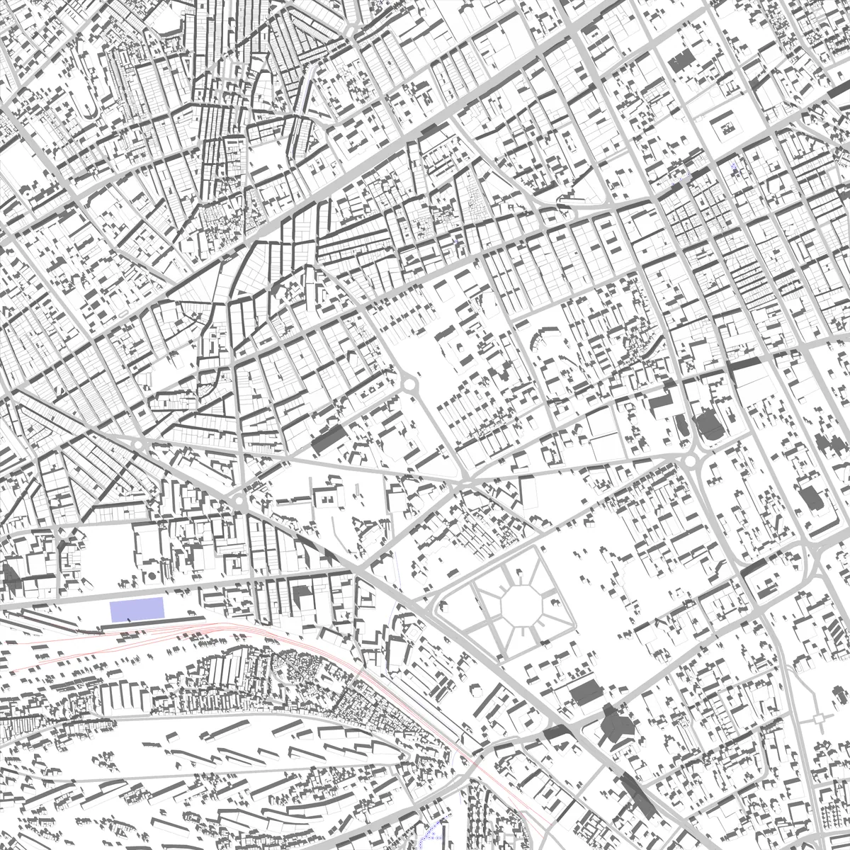 Karachi site plan (2.5 km)
