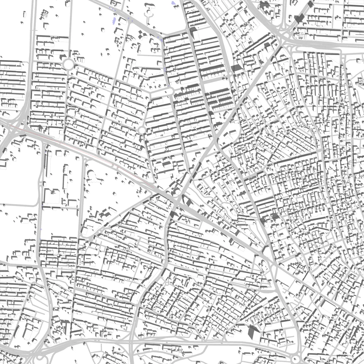 Karaj site plan (2.5 km)