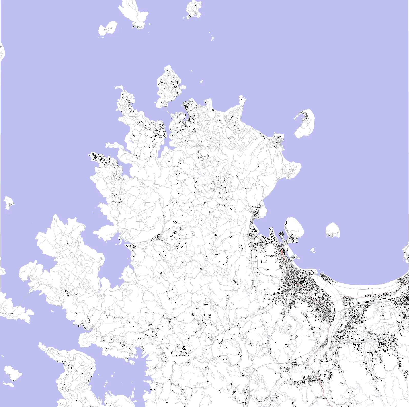 Karatsu figure ground plan