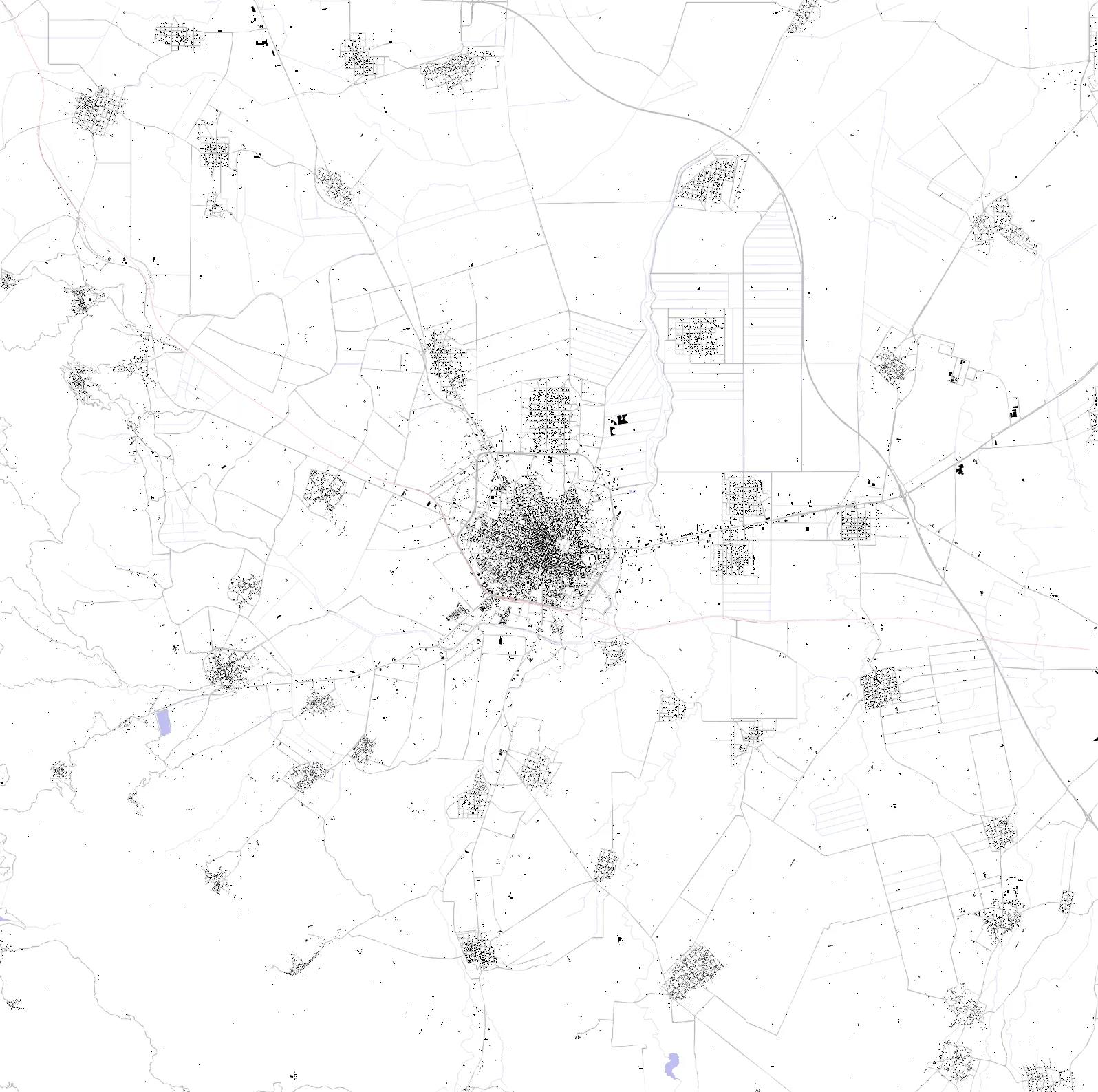 Karditsa figure ground plan