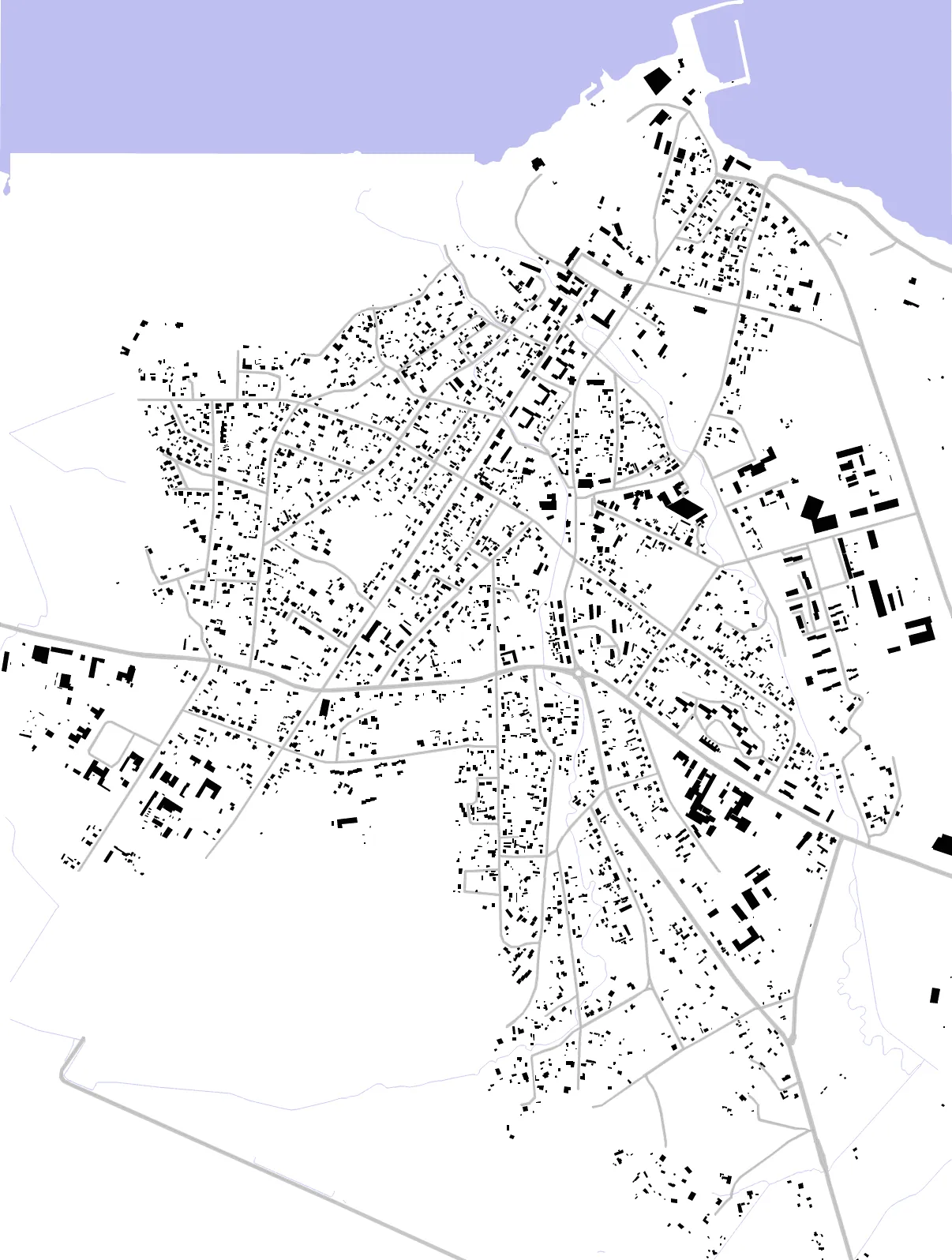 Kärdla figure ground plan