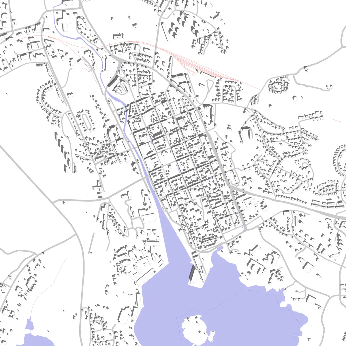 Karlshamn situationsplan (2,5 km)