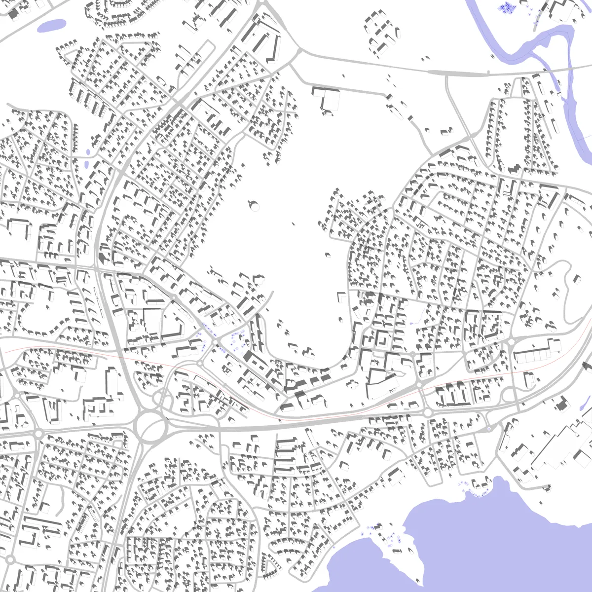 Karlskoga situationsplan (2,5 km)