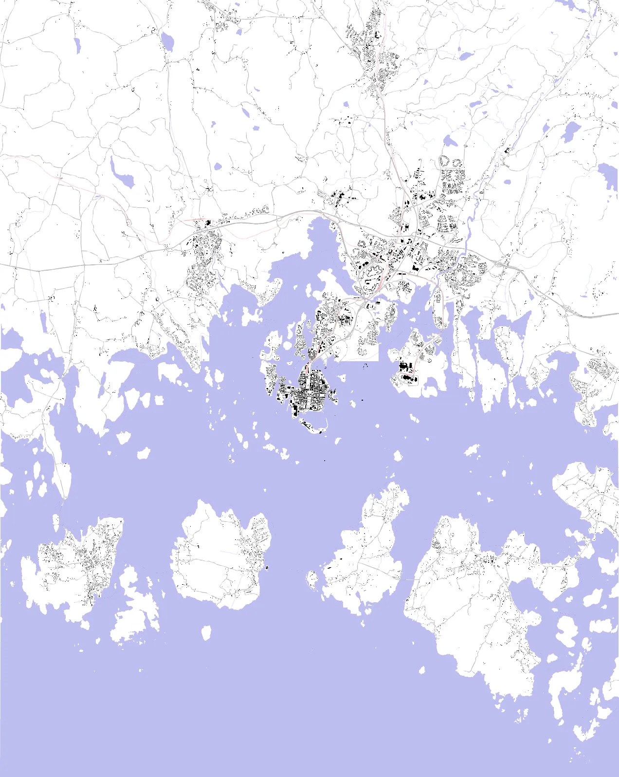 Karlskrona Schwarzplan