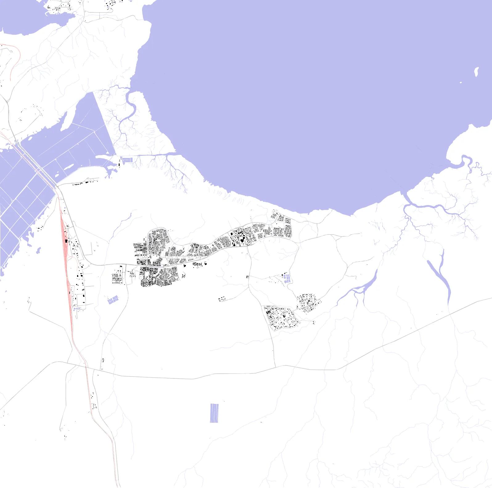 Karratha Schwarzplan