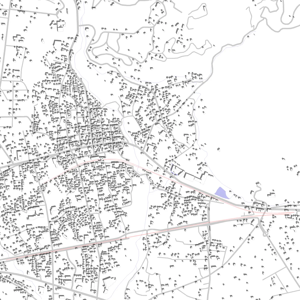 Karuizawa site plan (2.5 km)