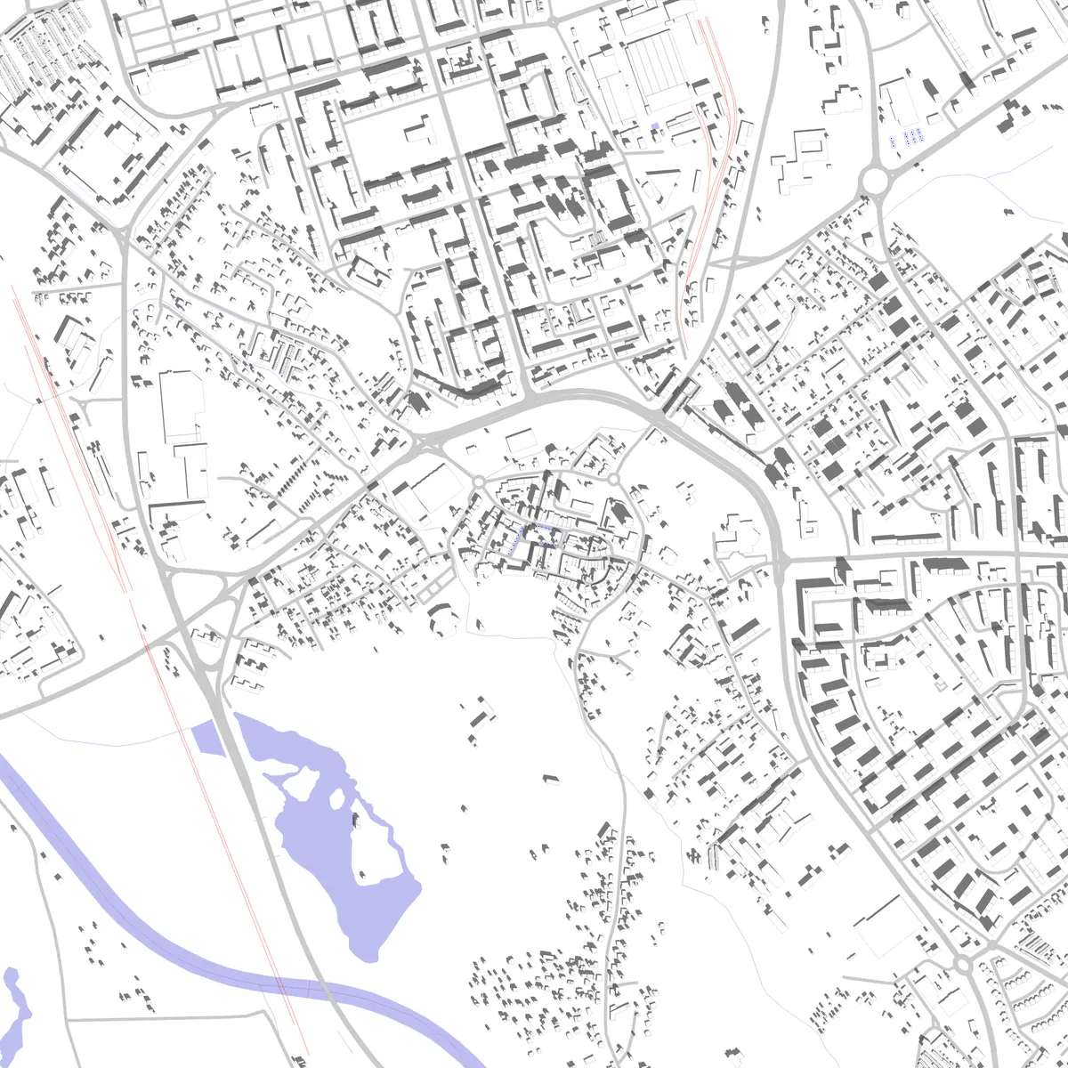 Karviná site plan (2.5 km)
