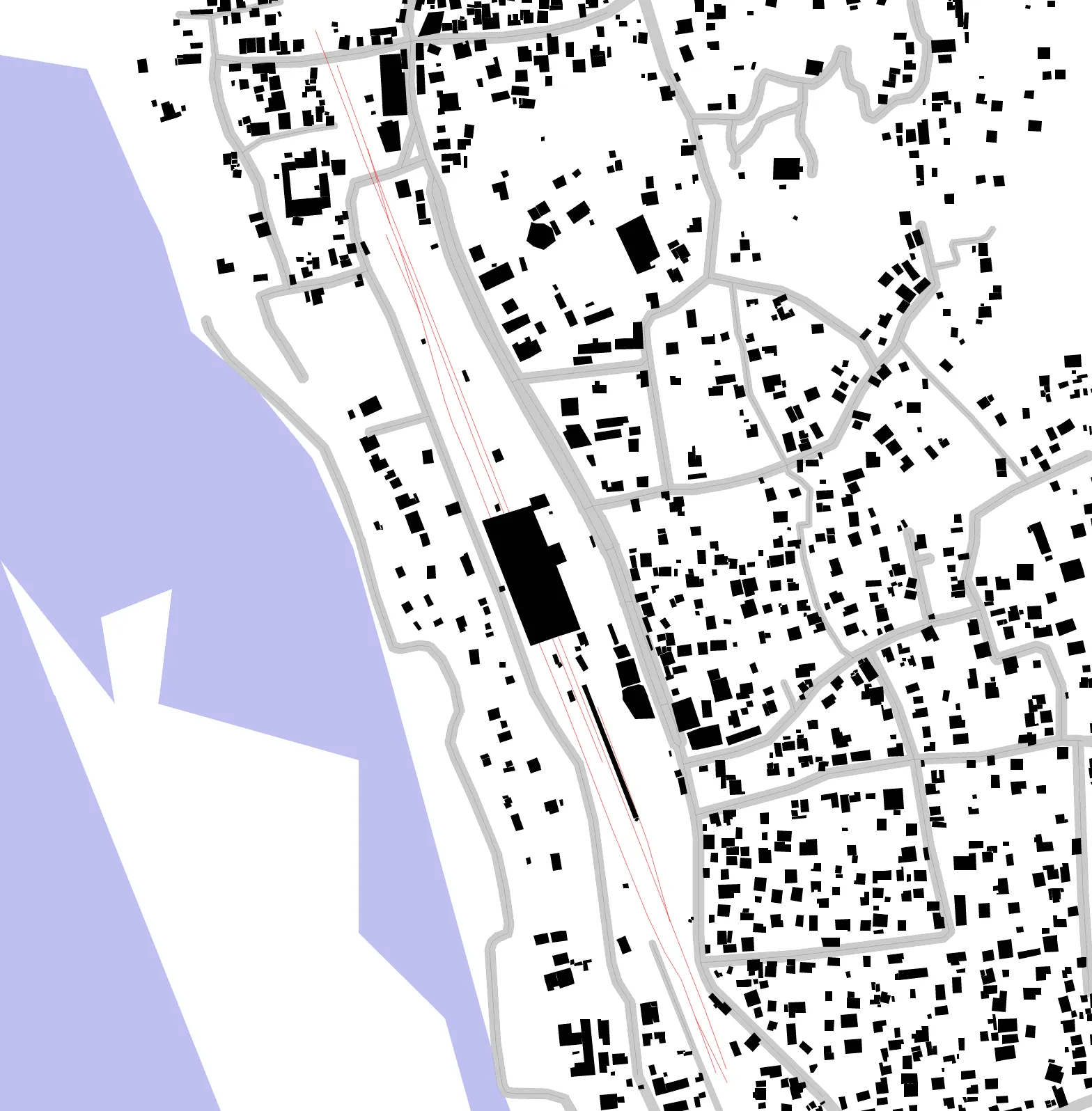 Kasargod figure ground plan