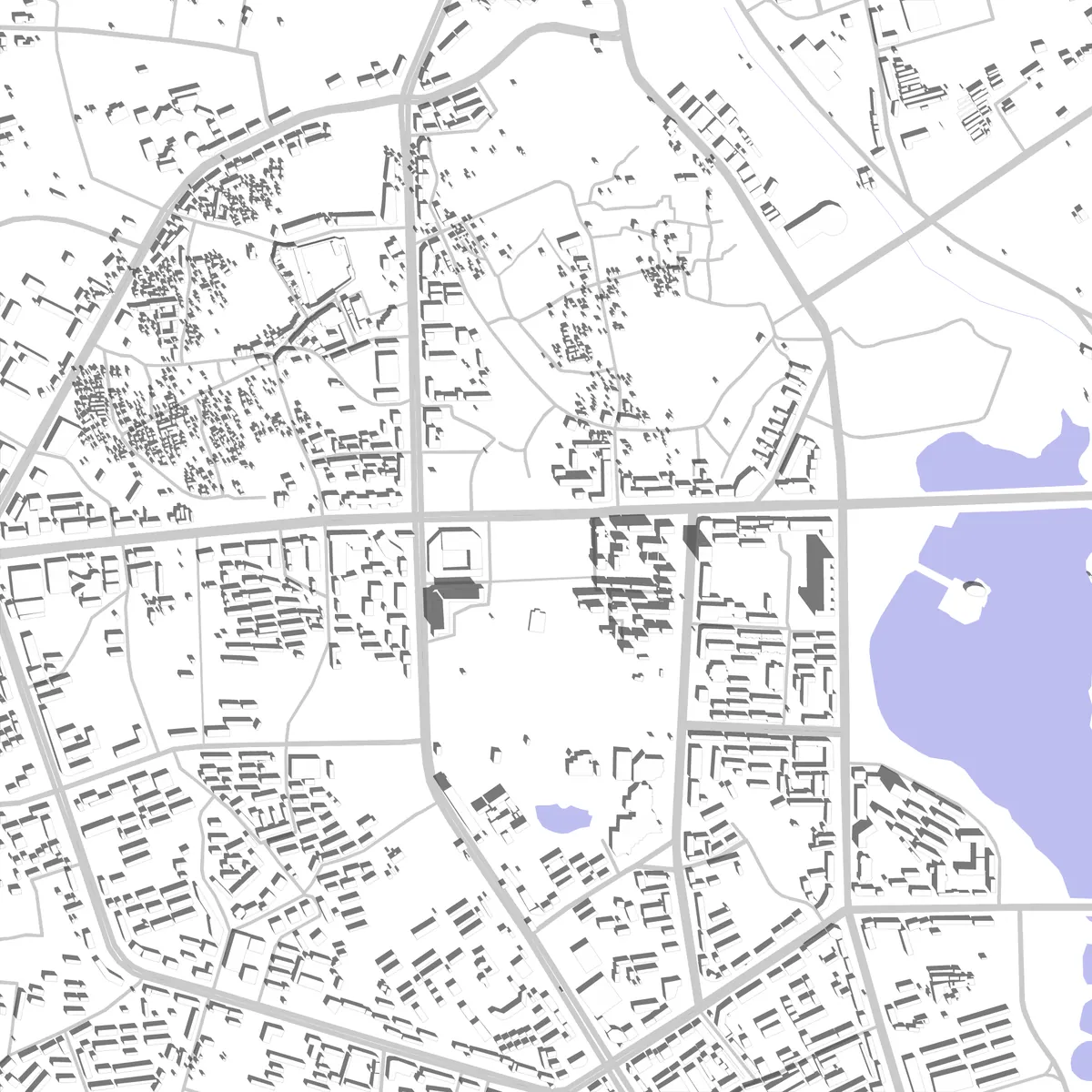 喀什 Lageplan (2,5 km)