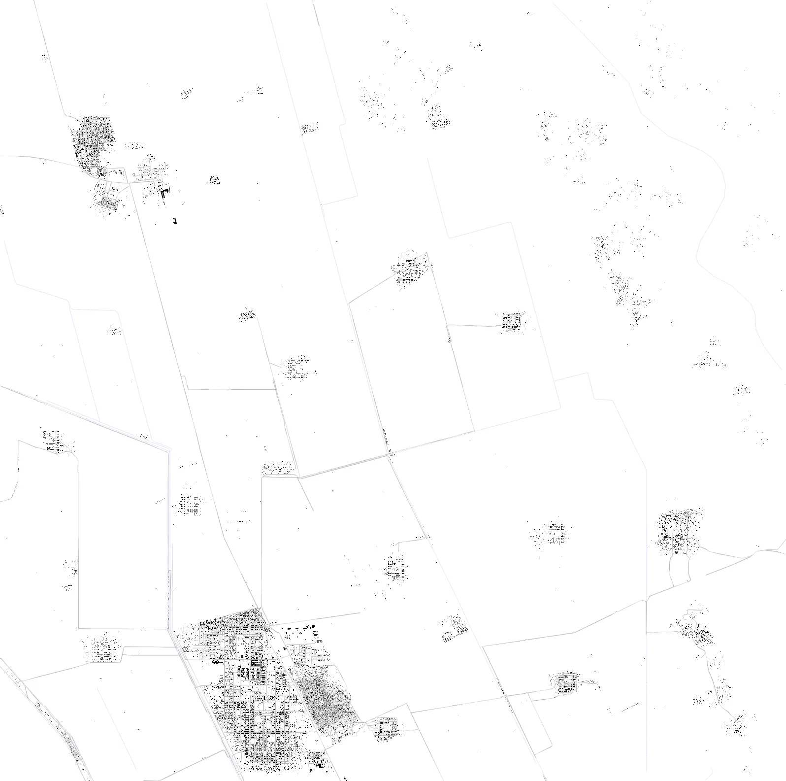 Kassala figure ground plan
