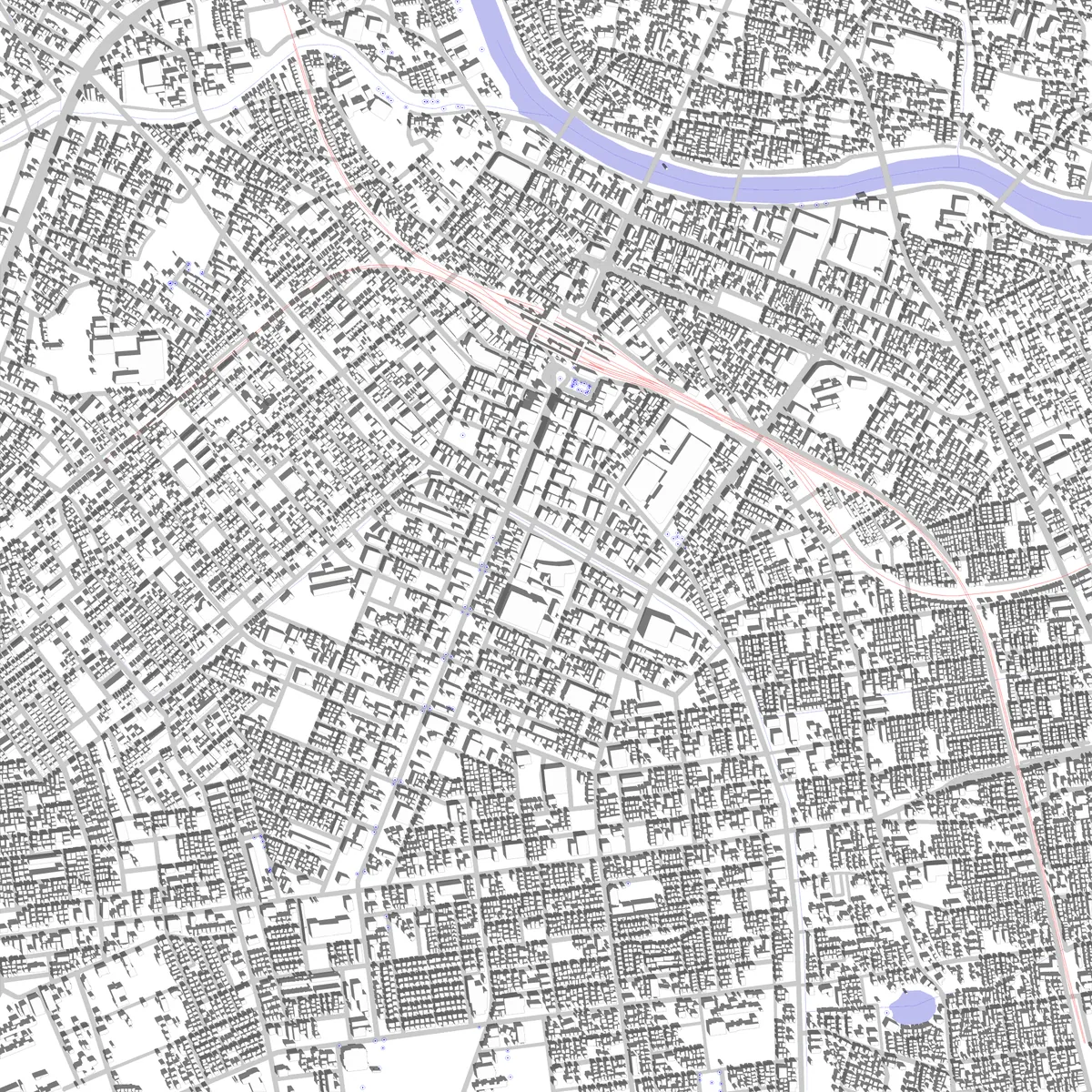 Kasukabe site plan (2.5 km)