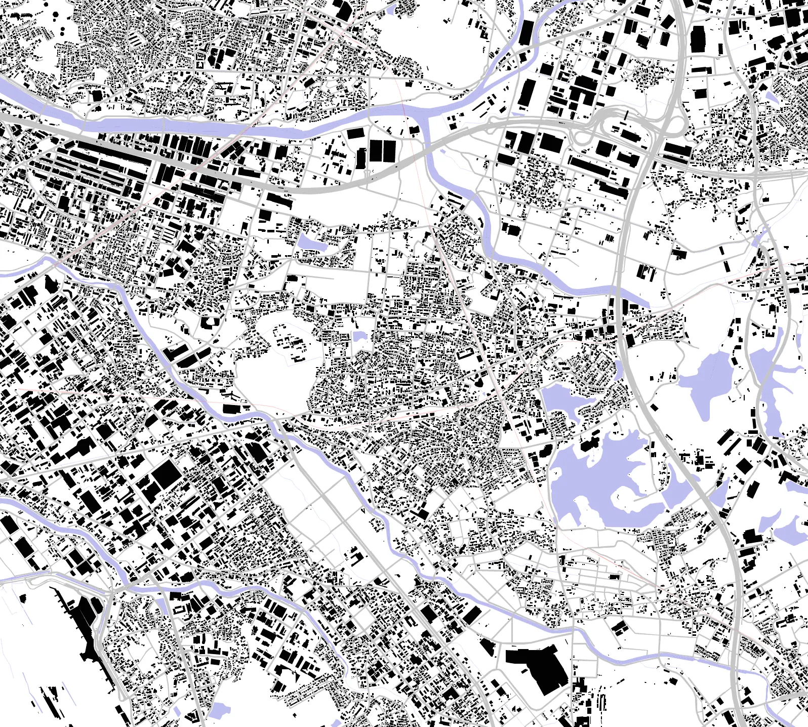 Kasuya figure ground plan