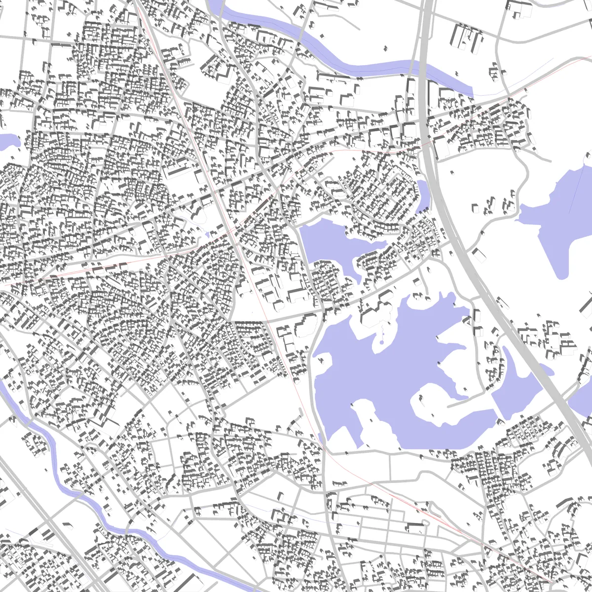 Kasuya site plan (2.5 km)