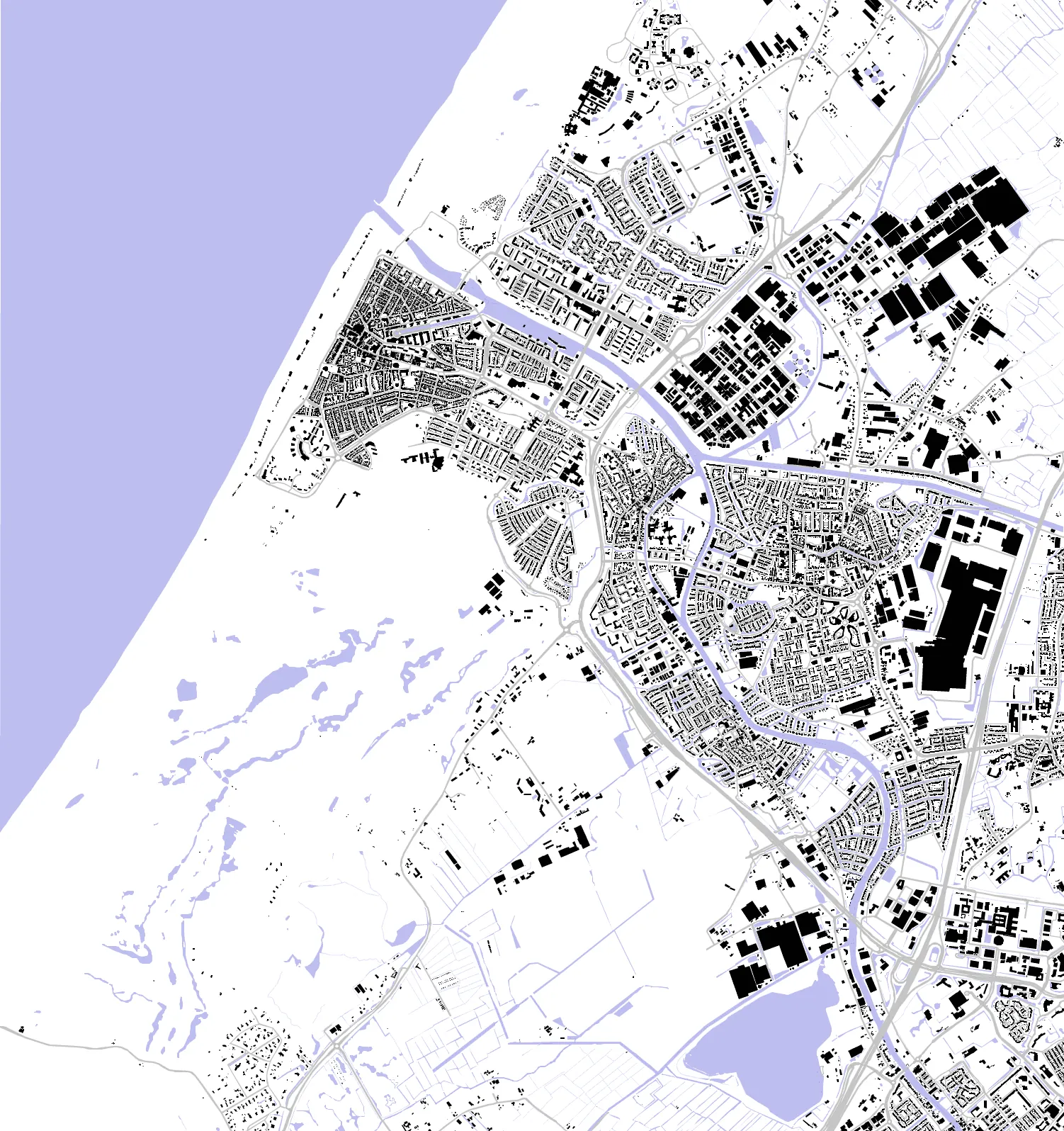 Katwijk Schwarzplan