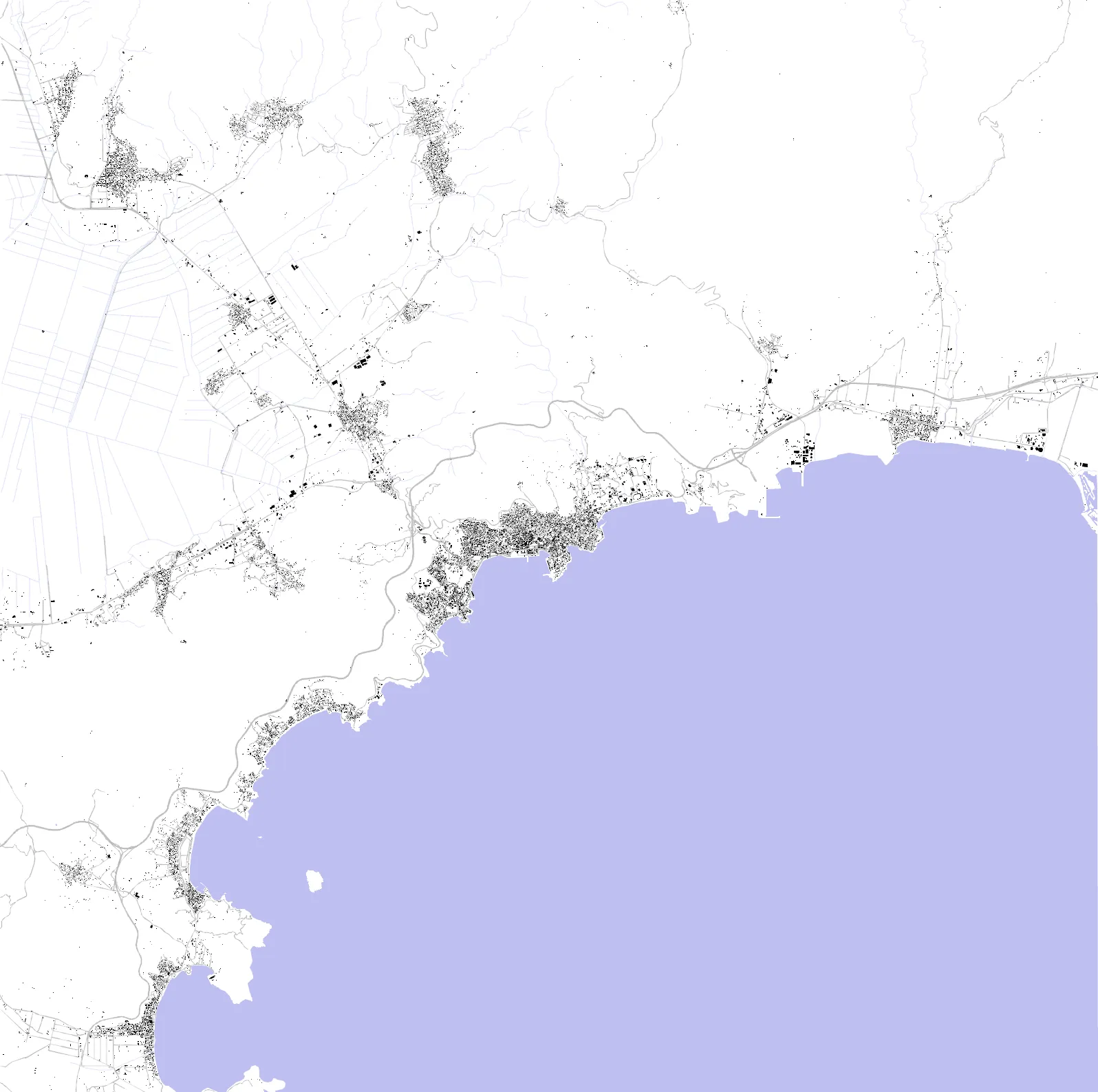 Kavala figure ground plan