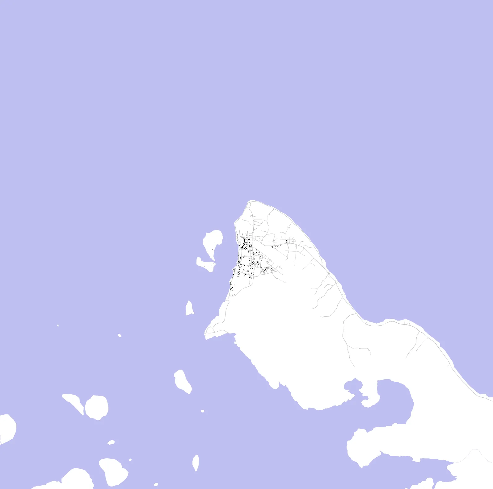 Kavieng Schwarzplan
